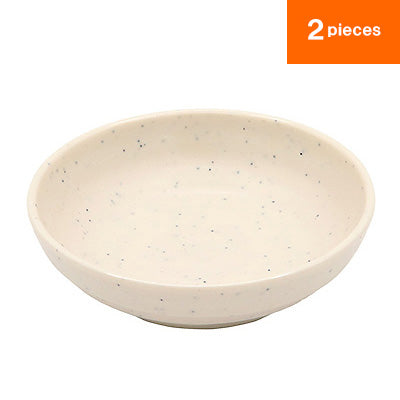 Small Bowl（White）2 plates, MIN melamine tableware series