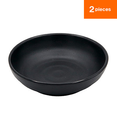 Small Bowl（Black）2 plates, MIN melamine tableware series