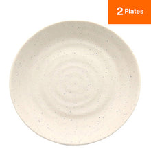 Load image into Gallery viewer, Round Plate（White）2 plates, MIN melamine tableware series
