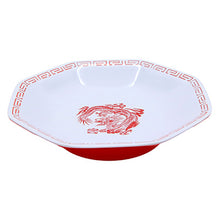 Load image into Gallery viewer, Octagonal Plate dragon pattern .melamine tableware
