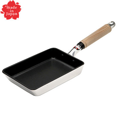 Aluminum  Senren Cast FAN Tamagoyaki Pan – Lightweight, 【Gas Stove Only】　Made in Japan