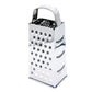 18-0 Stainless Steel Four-Sided Grater for Home and Professional Use — Four Types of Grating Options