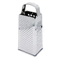 18-0 Stainless Steel Four-Sided Grater for Home and Professional Use — Four Types of Grating Options