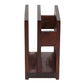 SC Wooden Napkin & Menu Stand, Brown, Commercial Use