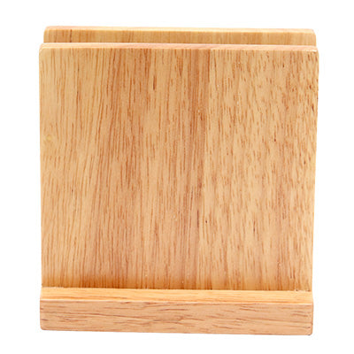SC Wooden Menu Stand, Natural, Commercial Use