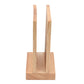 SC Wooden Menu Stand, Natural, Commercial Use