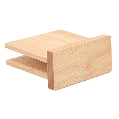 SC Wooden Menu Stand, Natural, Commercial Use