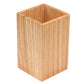 Wooden Chopstick Holder & Cutlery Stand – Natural (8×8×H13cm)