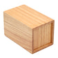 Wooden Chopstick Holder & Cutlery Stand – Natural (8×8×H13cm)