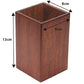 SC Wooden Chopstick Holder & Cutlery Stand – Brown (8×8×H13cm)