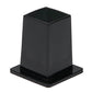 Square Toothpick Holder, Black, Tabletop