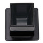 Square Toothpick Holder, Black, Tabletop