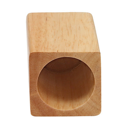 SC Wooden Pick Stand, Natural, Toothpick Holder, Receipt Holder,
