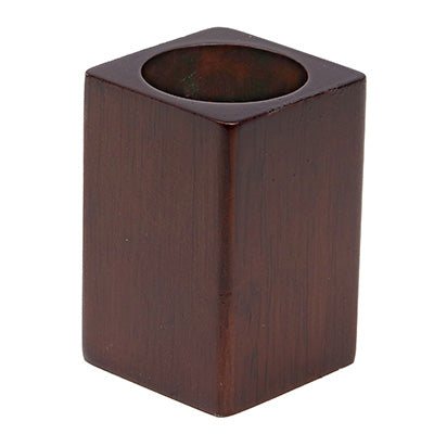 SC Wooden Pick Stand, Brown, Toothpick Holder, Receipt Holder,