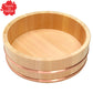 premium Sushi rice tub, copper hoop（Handai）Kiso sawara cypress, water resistance, Water absorbency　　made in Japan