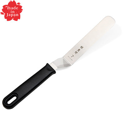 Sakai Takayuki Offset Palette Knife No.7 – Stainless Steel, PC Handle | Made in Japan