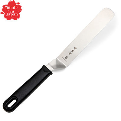 Sakai Takayuki Offset Palette Knife No.8 – Stainless Steel, PC Handle | Made in Japan