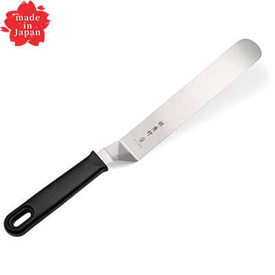 Sakai Takayuki Offset Palette Knife No.9 – Stainless Steel, PC Handle | Made in Japan