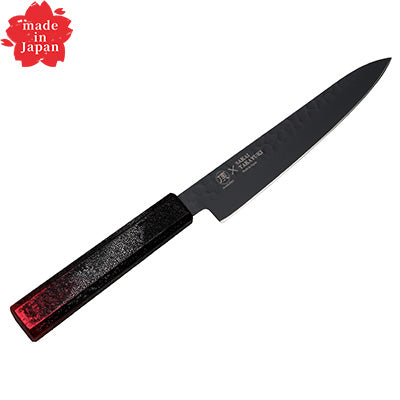 Stainless Steel Pastry Petty Knife 15cm “Stella Aldebaran” – Red Handle　made in Japan