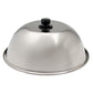 Stainless Steel Round Cover Lid 30cm – For Griddle Cooking and Steaming, Commercial & Home Use