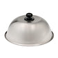 Stainless Steel Round Cover Lid 27cm – For Griddle Cooking and Steaming, Commercial & Home Use