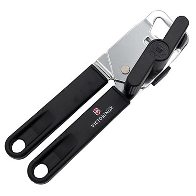VICTORINOX Manual Can Opener – Black, Hand-Turn Design