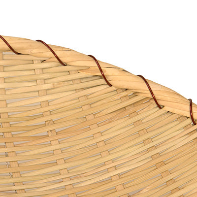 Bamboo Deep Frying Basket (39cm–45cm) – Ideal for Washing and Cooling