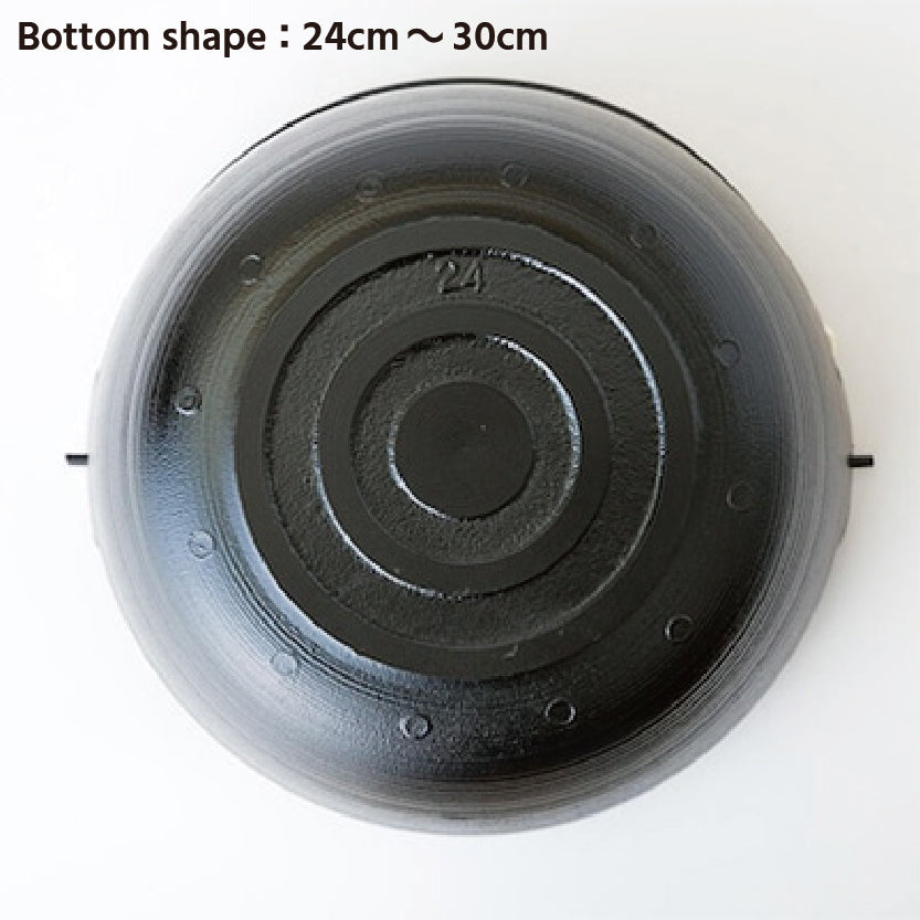 Aluminum Inaka Nabe,15cm～30cm Silicon fluorine processing, Traditional-style pot　made in Japan