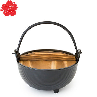 Aluminum Inaka Nabe（with Shikiita）Silicon fluorine processing　made in Japan
