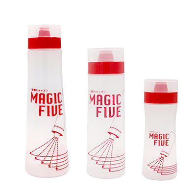 Magic Five Dispenser – Red with Lid, Hygienic Design