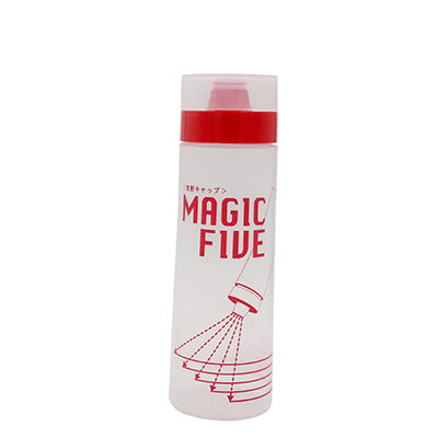 Magic Five Dispenser – Red with Lid, Hygienic Design 300ml