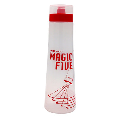 Magic Five Dispenser – Red with Lid, Hygienic Design 500ml