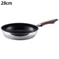 Mesera Zero Frying Pan 16–28cm – Ceramic Coating, 3-Layer Base, Excellent Heat Conductivity, Gas &amp; IH Compatible