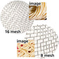 between Tebo 8 mesh and 16 mesh use image