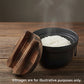 Cast Iron Rice Pot “Oishii Gohan” – Fluffy, Traditional Kamado-Style Cooking, Gas &amp; IH Compatible, Made in Japan