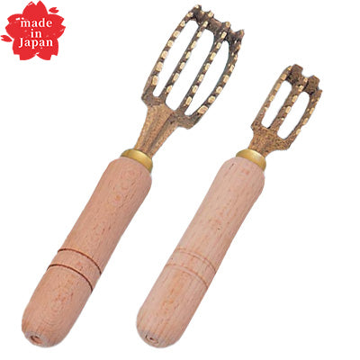 Brass Fish Scale Remover (Uroko Tori) — Made in Japan
