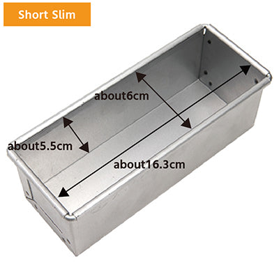 Alutite Aluminum Loaf Pan – Slim Type (Short Slim / Long Slim) Made in Japan