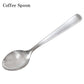 LILAC Stainless Steel Coffee Spoon & Mini Dessert Fork Set of 2 – Made in Japan (Hime Fork)