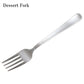 LILAC Stainless Steel Dessert Knife, Fork & Spoon Set of 3 – Made in Japan