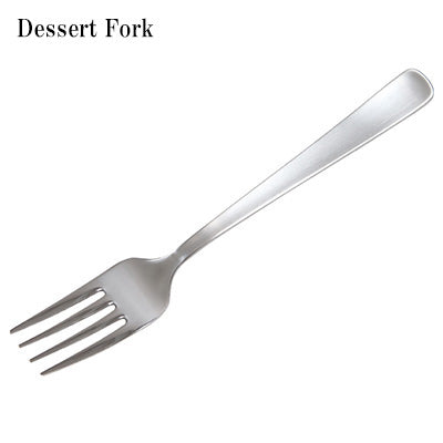 LILAC Stainless Steel Dessert Knife, Fork & Spoon Set of 3 – Made in Japan