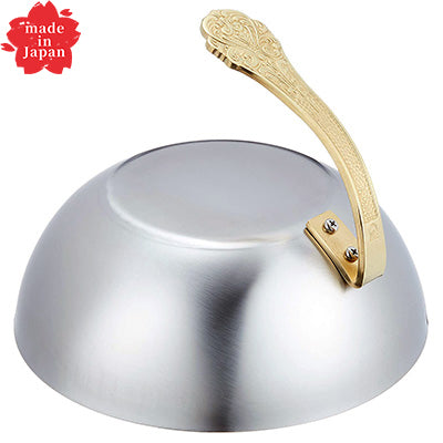 Stainless Steel Round Steak Cover Lid (Steak Food)　 Made in Japan