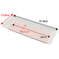 Pottery Style Melamine Tray 1430 size