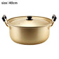 Junshusan Aji-zukushi Aluminum Double-Handled Pot – Lightweight and Easy to Handle, Ideal for Stews and Soups, Durable (Gas Use Only), Made in Japan