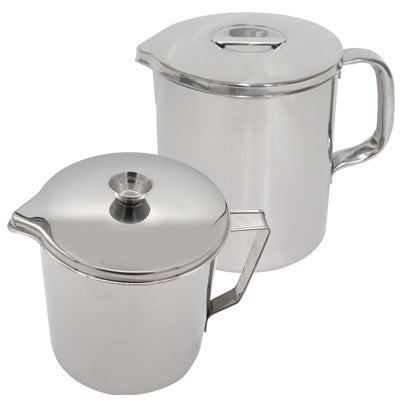 18-8 oil pot. Separate fried scraps from oil and reuse oil