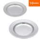 Bread dish Curry dish 10 plates Light and rust-resistant aluminum tableware