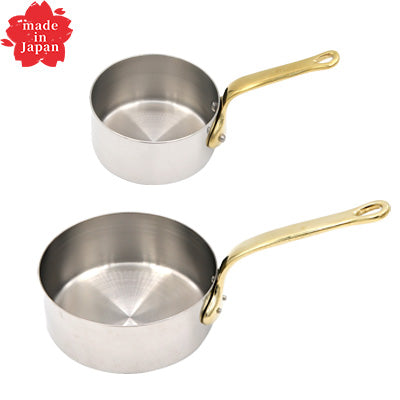 Stainless Steel Petit bread（Ideal for warming up sauce in small portions or for serving.）made in Japan