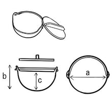 Load image into Gallery viewer, Aluminum Inaka Nabe（Silicon fluorine processing）
