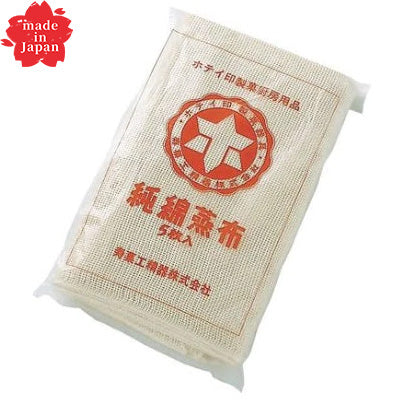 Hotei Mark.Pure Cotton Steamed Cloth（5pieces）